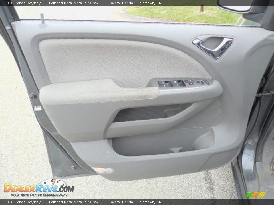 2010 Honda Odyssey EX Polished Metal Metallic / Gray Photo #6