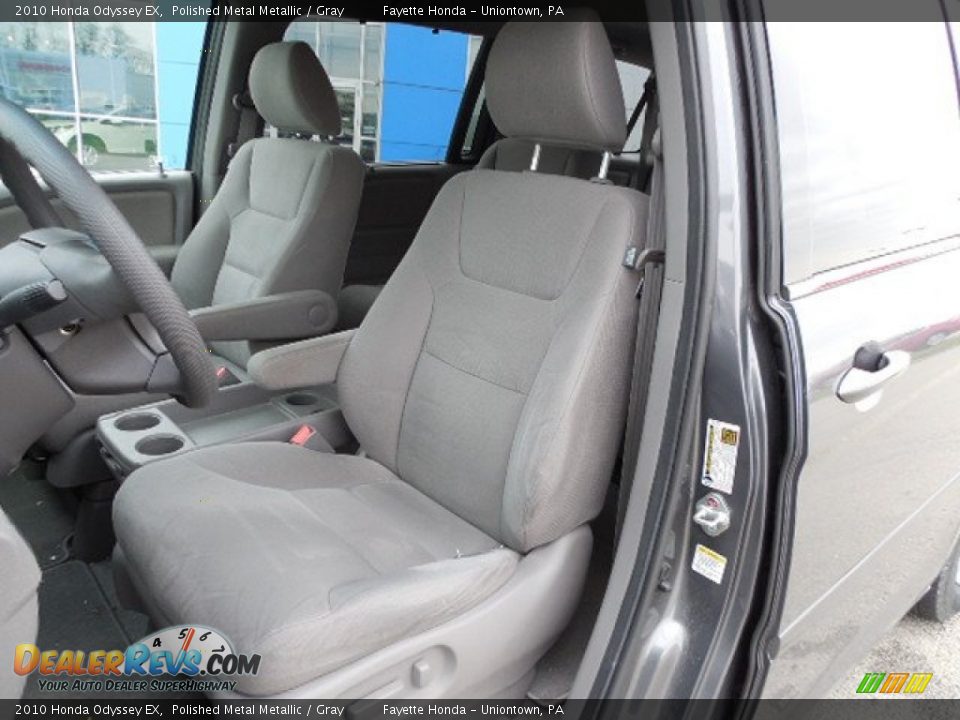 2010 Honda Odyssey EX Polished Metal Metallic / Gray Photo #7
