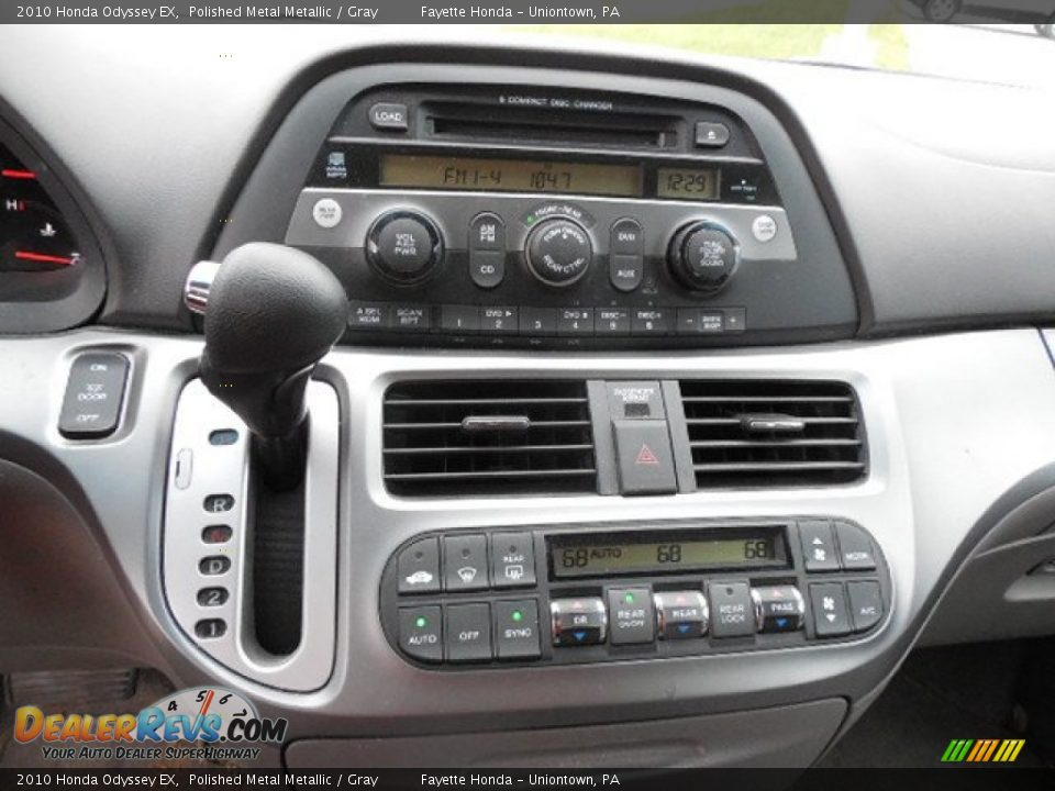 2010 Honda Odyssey EX Polished Metal Metallic / Gray Photo #14