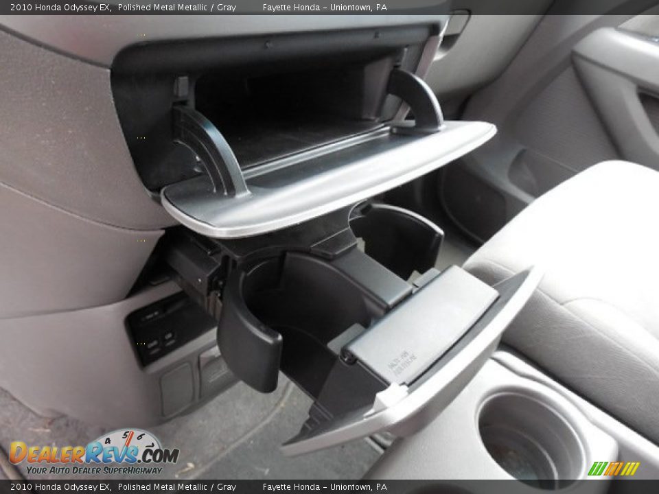 2010 Honda Odyssey EX Polished Metal Metallic / Gray Photo #15