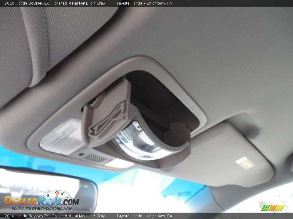 2010 Honda Odyssey EX Polished Metal Metallic / Gray Photo #16