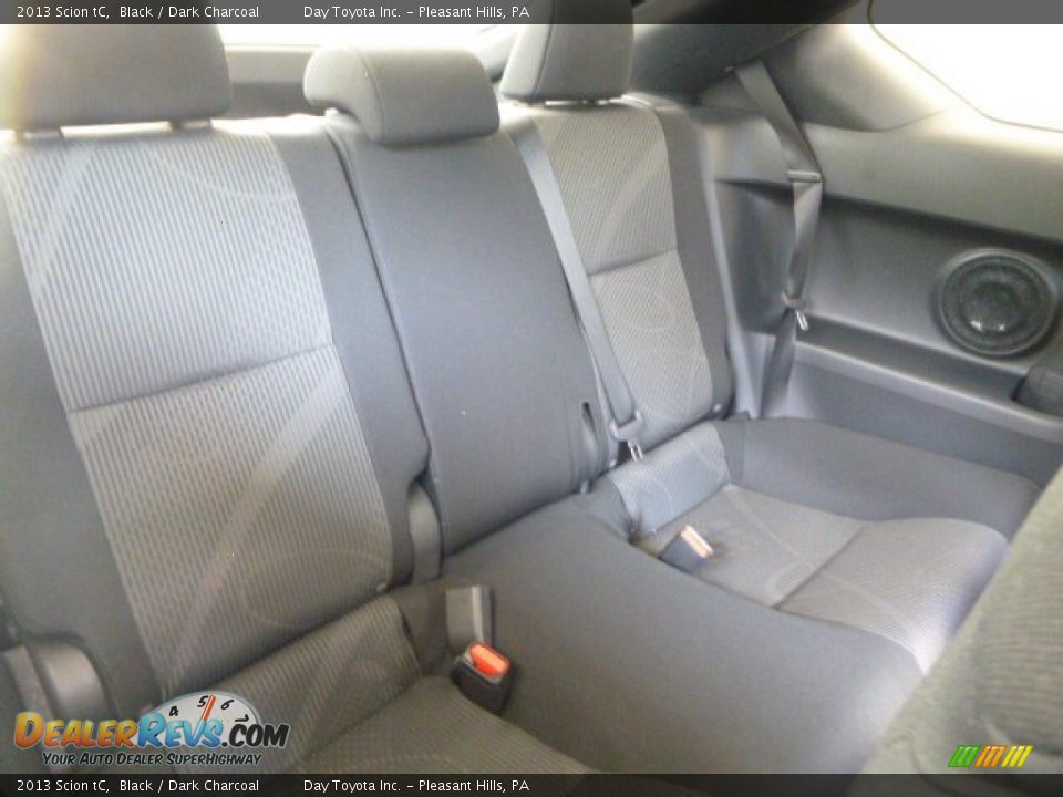 2013 Scion tC Black / Dark Charcoal Photo #12