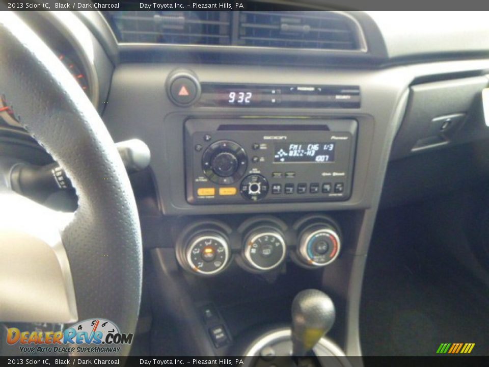 2013 Scion tC Black / Dark Charcoal Photo #18