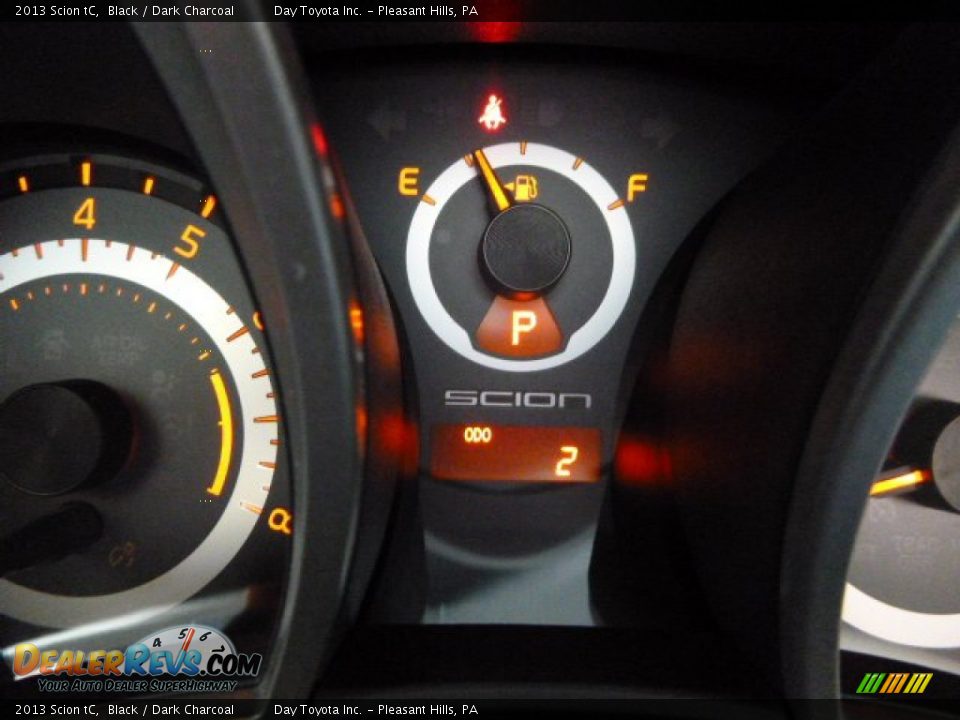 2013 Scion tC Black / Dark Charcoal Photo #19