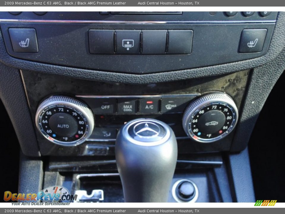 2009 Mercedes-Benz C 63 AMG Black / Black AMG Premium Leather Photo #15