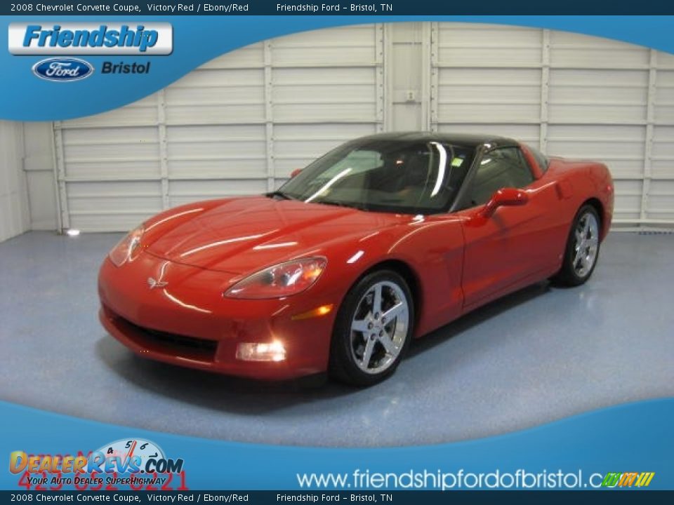 2008 Chevrolet Corvette Coupe Victory Red / Ebony/Red Photo #2
