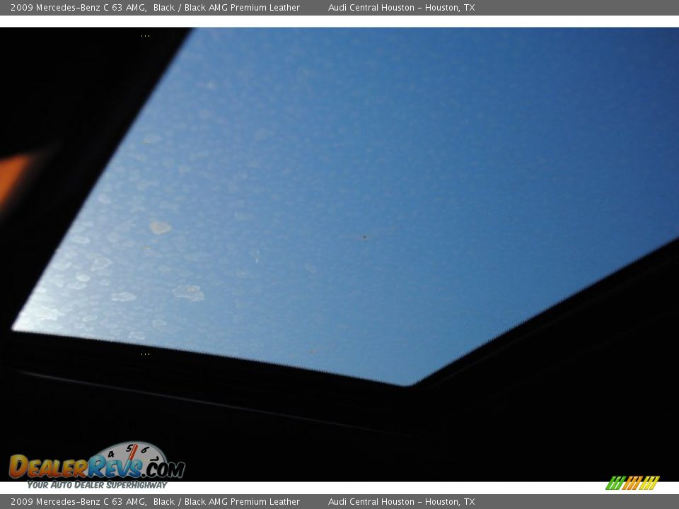 2009 Mercedes-Benz C 63 AMG Black / Black AMG Premium Leather Photo #20