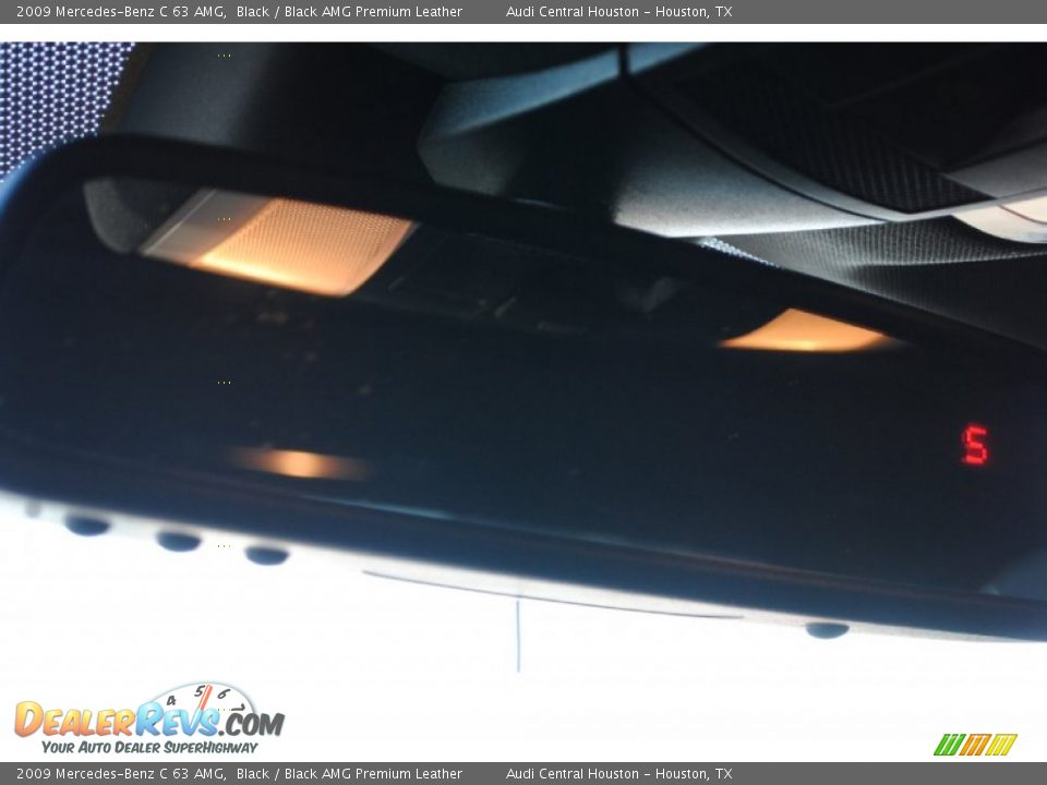 2009 Mercedes-Benz C 63 AMG Black / Black AMG Premium Leather Photo #21