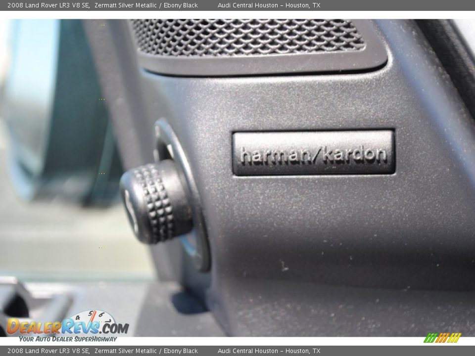2008 Land Rover LR3 V8 SE Zermatt Silver Metallic / Ebony Black Photo #12