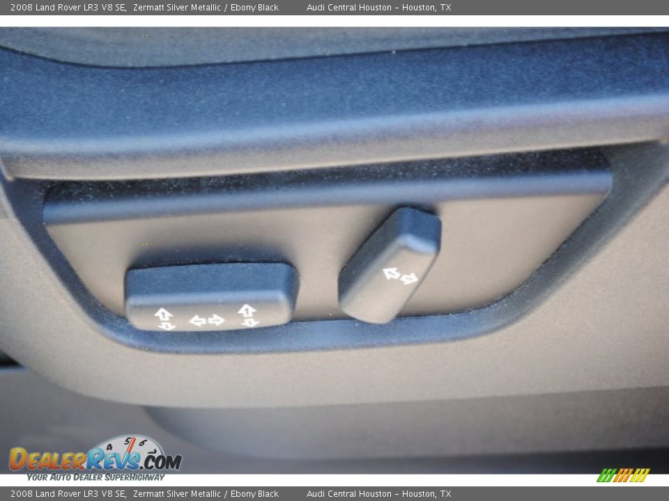 2008 Land Rover LR3 V8 SE Zermatt Silver Metallic / Ebony Black Photo #13