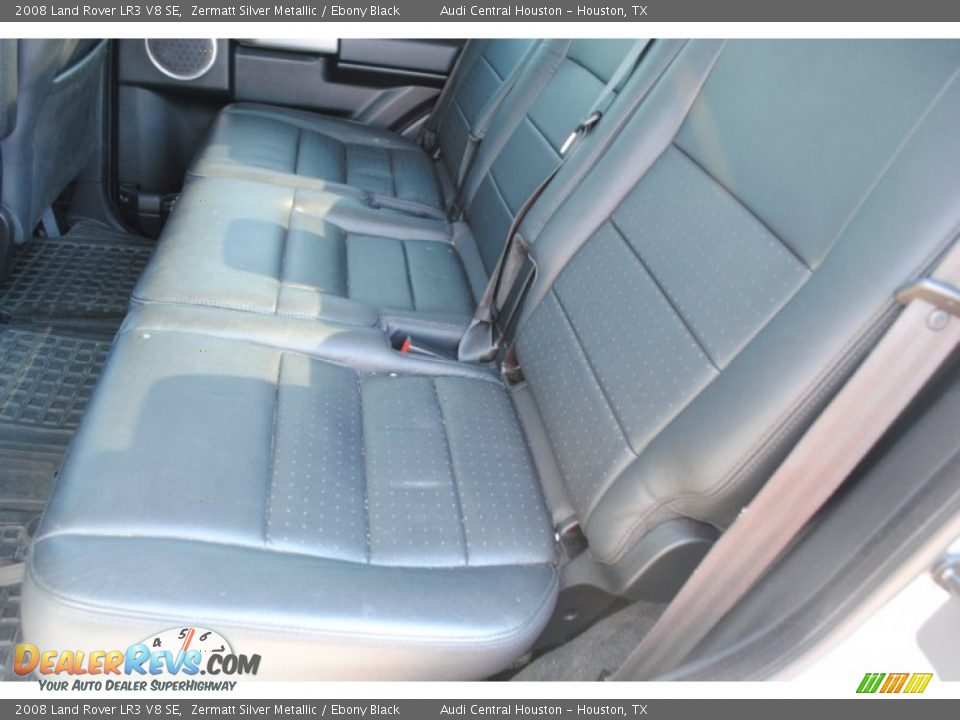 2008 Land Rover LR3 V8 SE Zermatt Silver Metallic / Ebony Black Photo #16