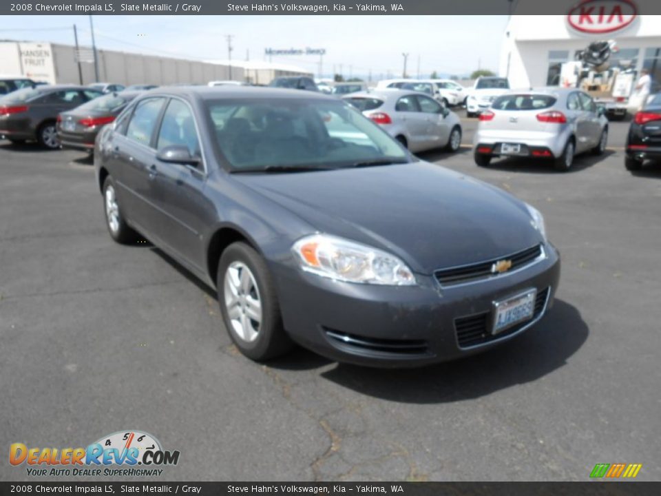 2008 Chevrolet Impala LS Slate Metallic / Gray Photo #2