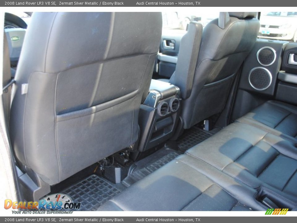 2008 Land Rover LR3 V8 SE Zermatt Silver Metallic / Ebony Black Photo #17