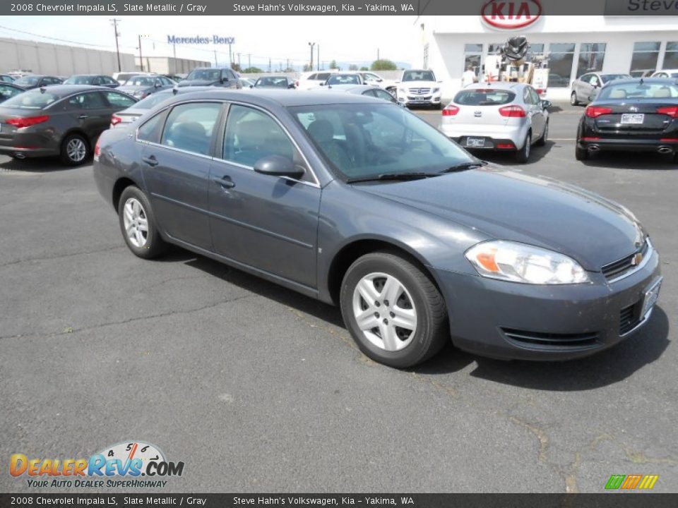 2008 Chevrolet Impala LS Slate Metallic / Gray Photo #3