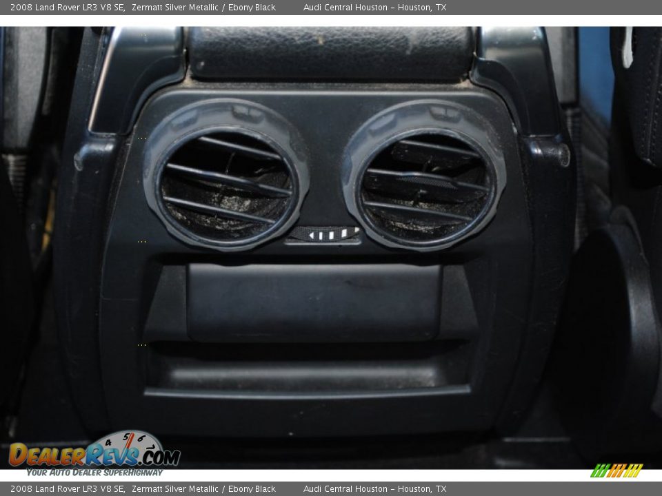 2008 Land Rover LR3 V8 SE Zermatt Silver Metallic / Ebony Black Photo #19