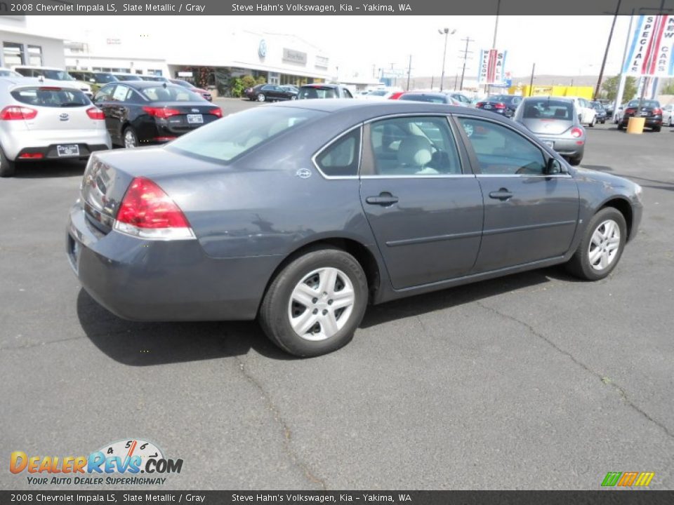 2008 Chevrolet Impala LS Slate Metallic / Gray Photo #4