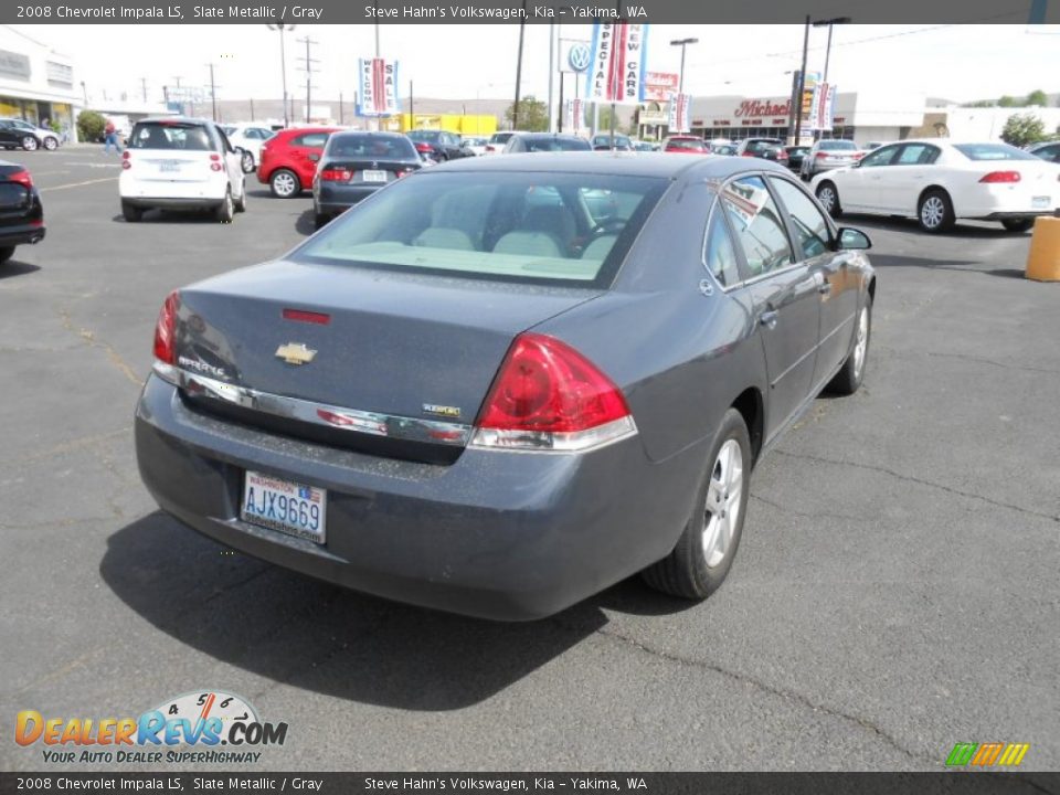 2008 Chevrolet Impala LS Slate Metallic / Gray Photo #5