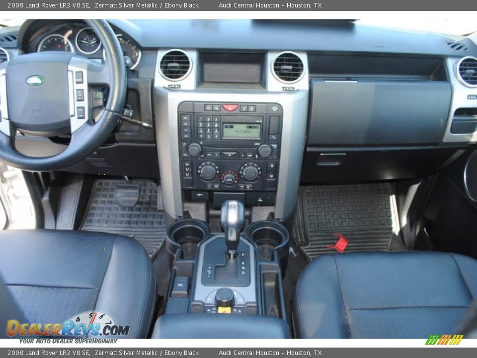 2008 Land Rover LR3 V8 SE Zermatt Silver Metallic / Ebony Black Photo #20