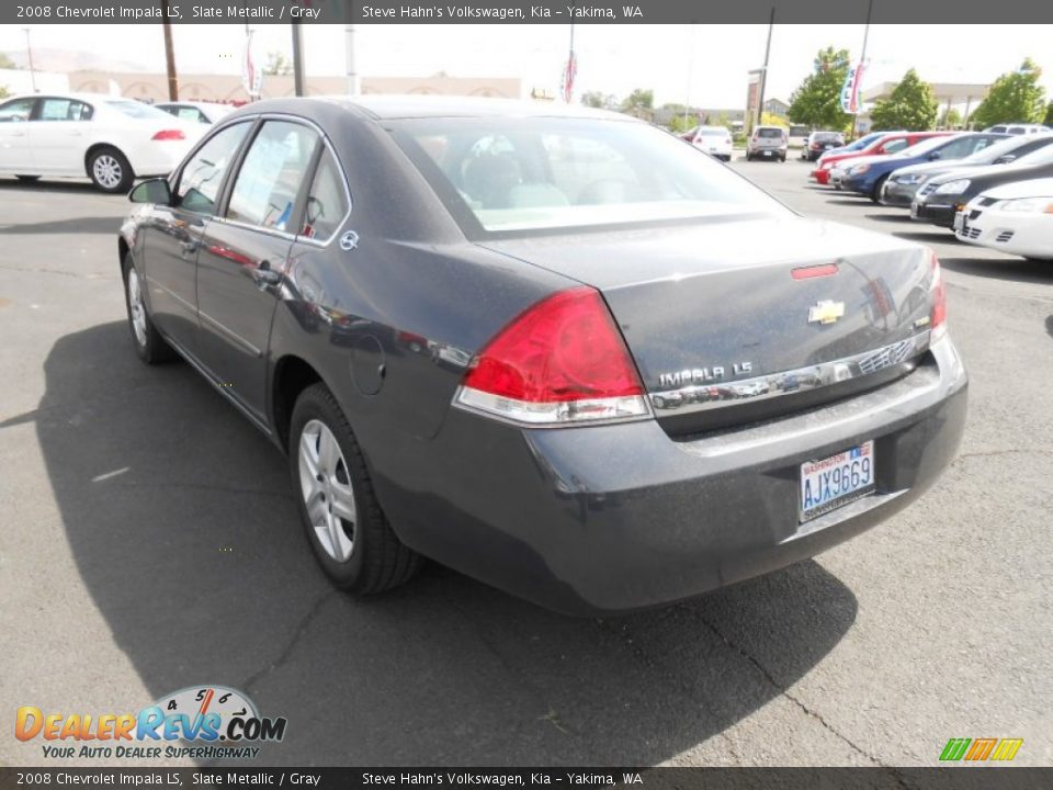 2008 Chevrolet Impala LS Slate Metallic / Gray Photo #6