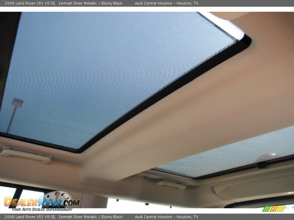 2008 Land Rover LR3 V8 SE Zermatt Silver Metallic / Ebony Black Photo #22