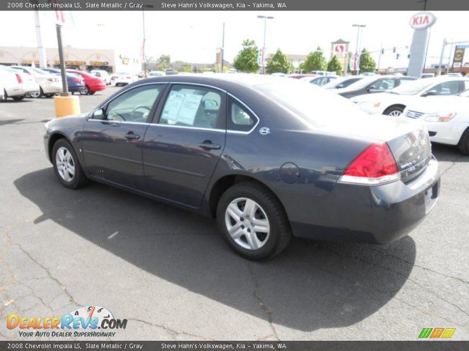 2008 Chevrolet Impala LS Slate Metallic / Gray Photo #7