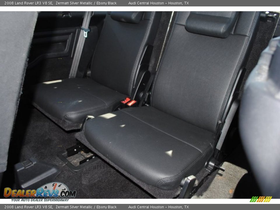 2008 Land Rover LR3 V8 SE Zermatt Silver Metallic / Ebony Black Photo #23