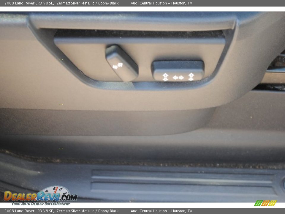 2008 Land Rover LR3 V8 SE Zermatt Silver Metallic / Ebony Black Photo #24