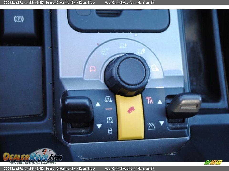 2008 Land Rover LR3 V8 SE Zermatt Silver Metallic / Ebony Black Photo #25