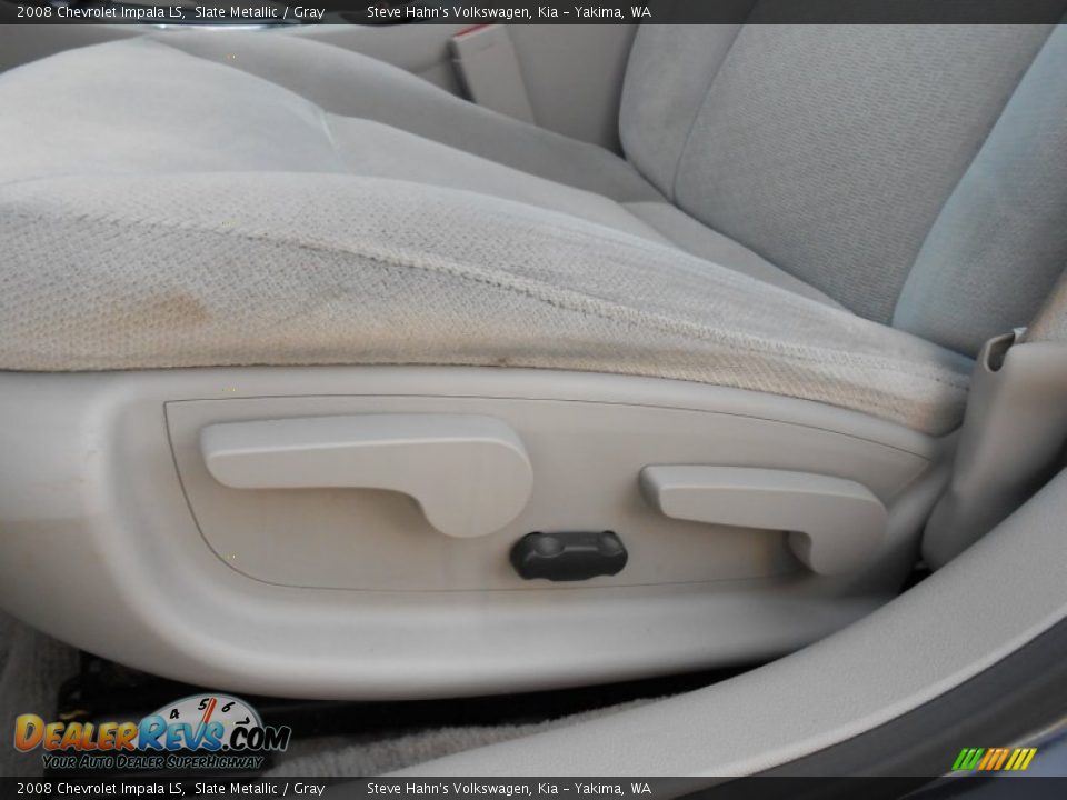 2008 Chevrolet Impala LS Slate Metallic / Gray Photo #10