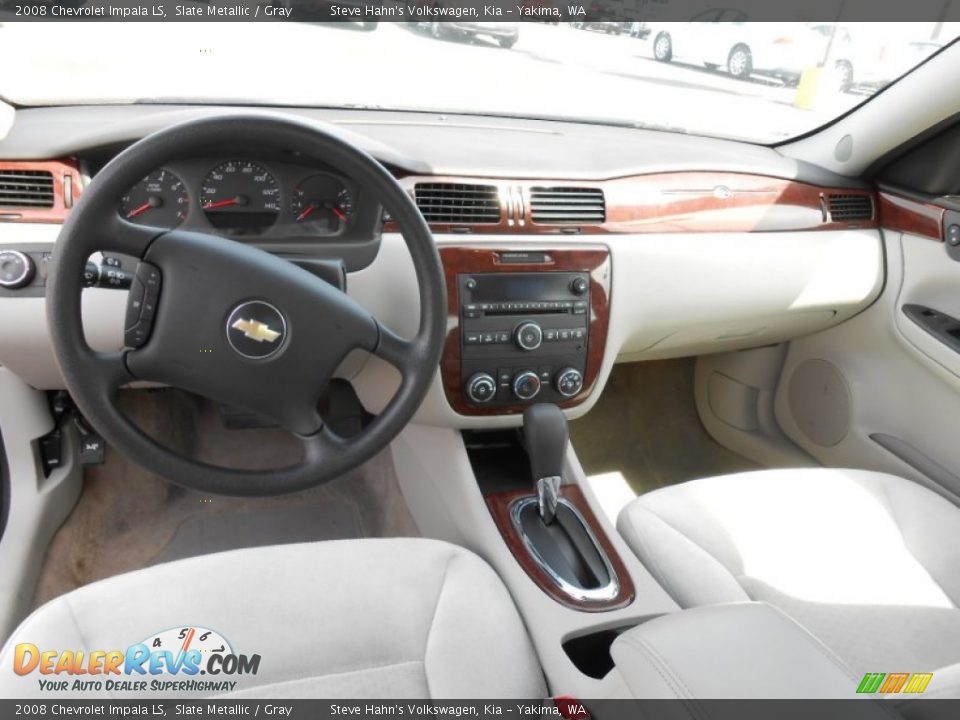 2008 Chevrolet Impala LS Slate Metallic / Gray Photo #12
