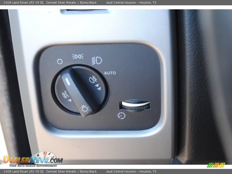 2008 Land Rover LR3 V8 SE Zermatt Silver Metallic / Ebony Black Photo #31