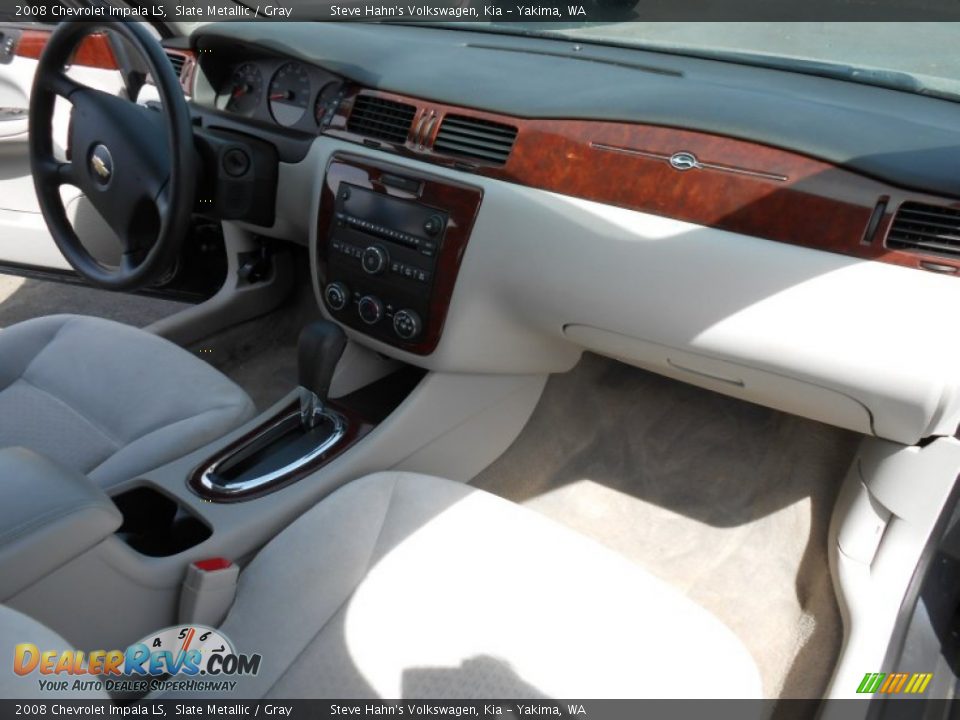 2008 Chevrolet Impala LS Slate Metallic / Gray Photo #19