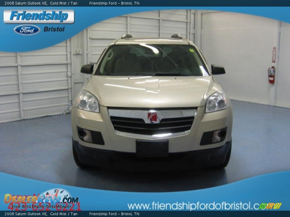 2008 Saturn Outlook XE Gold Mist / Tan Photo #3