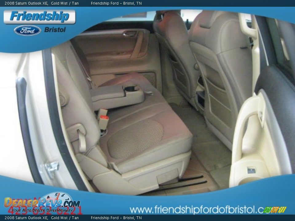 2008 Saturn Outlook XE Gold Mist / Tan Photo #14