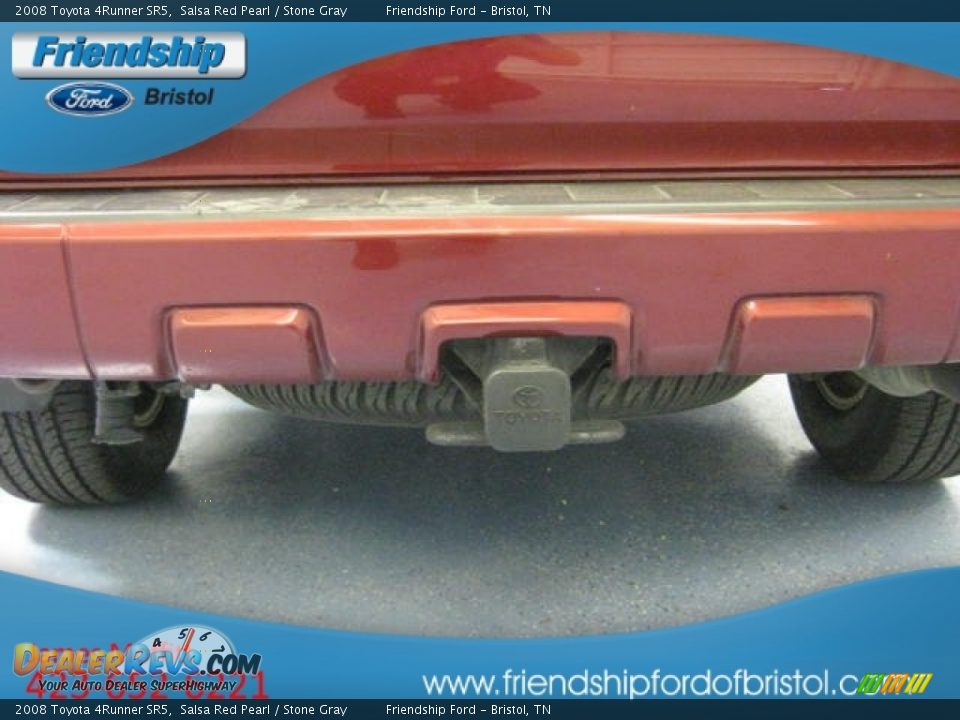 2008 Toyota 4Runner SR5 Salsa Red Pearl / Stone Gray Photo #6