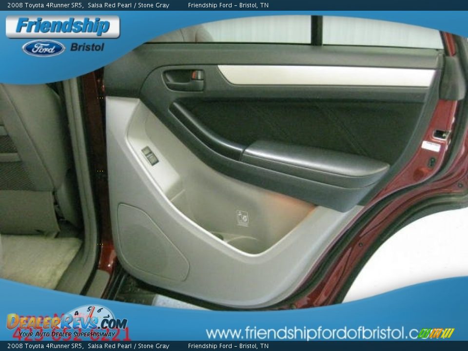 2008 Toyota 4Runner SR5 Salsa Red Pearl / Stone Gray Photo #15