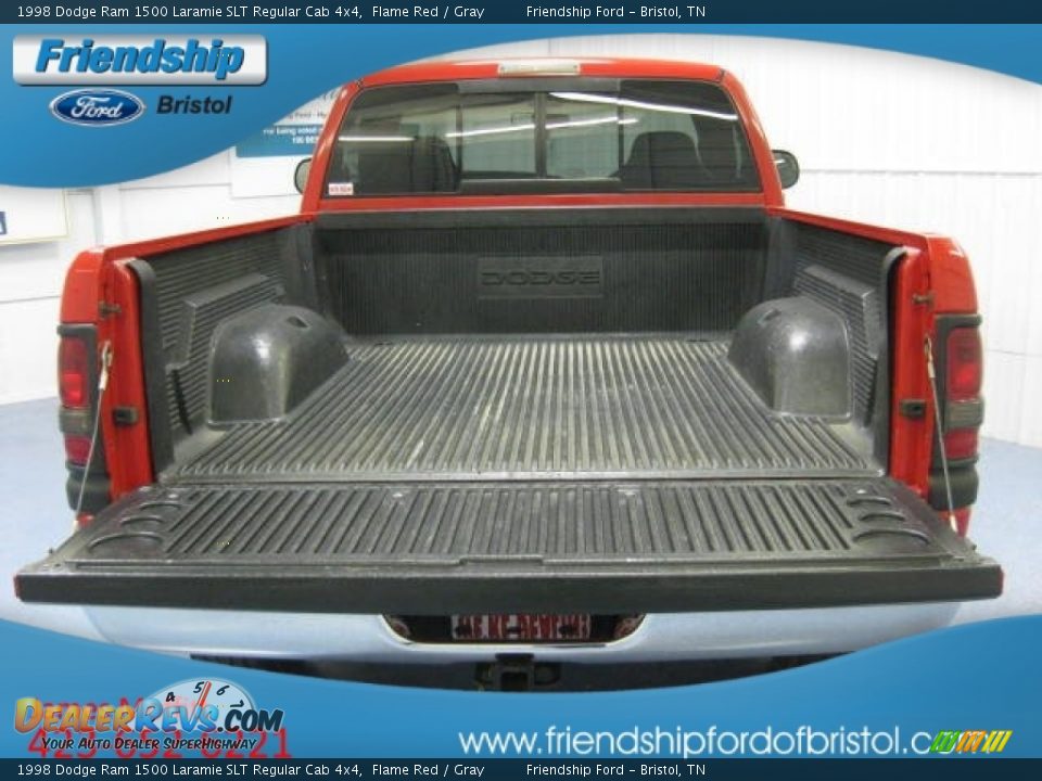 1998 Dodge Ram 1500 Laramie SLT Regular Cab 4x4 Flame Red / Gray Photo #6
