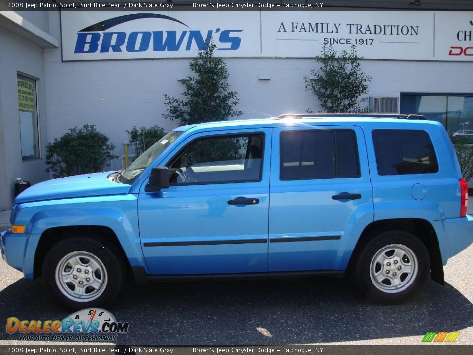 Surf blue jeep patriot #5