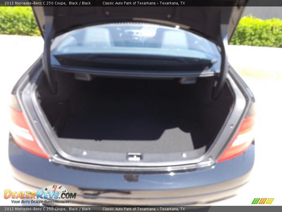 2013 Mercedes-Benz C 250 Coupe Black / Black Photo #11