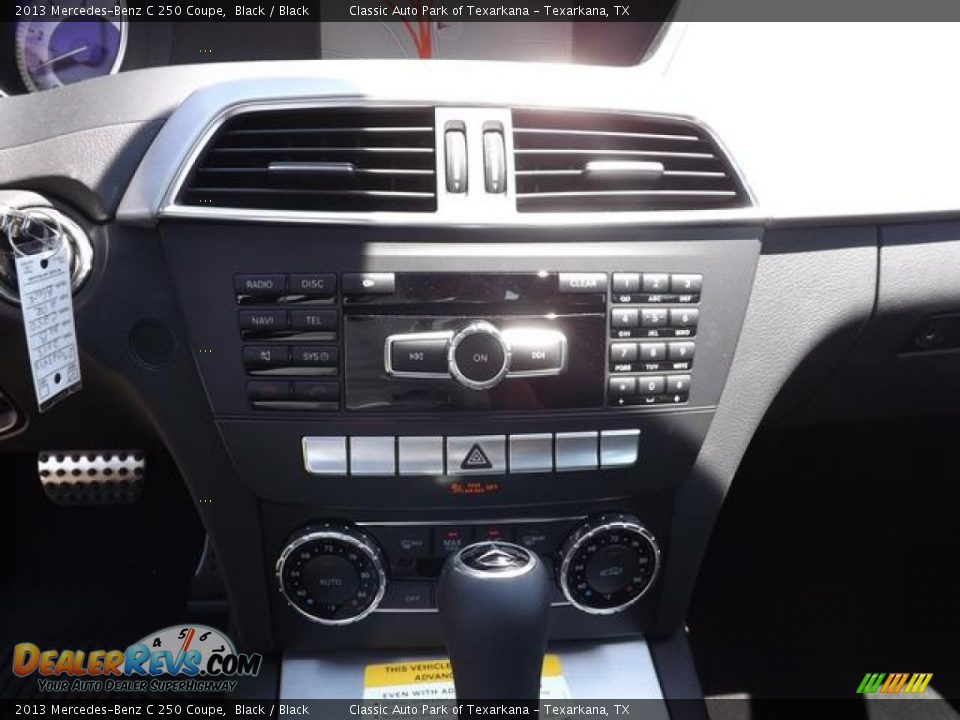 2013 Mercedes-Benz C 250 Coupe Black / Black Photo #16