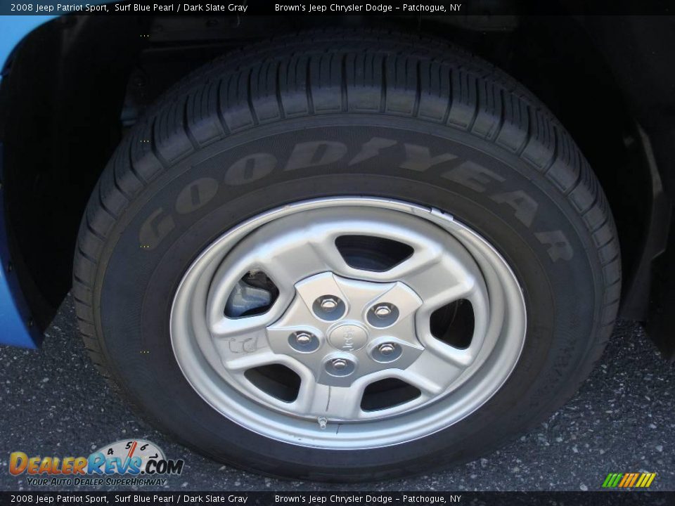 2008 Jeep Patriot Sport Surf Blue Pearl / Dark Slate Gray Photo #7