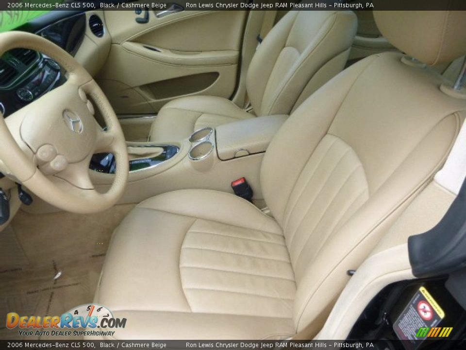 Cashmere Beige Interior - 2006 Mercedes-Benz CLS 500 Photo #8
