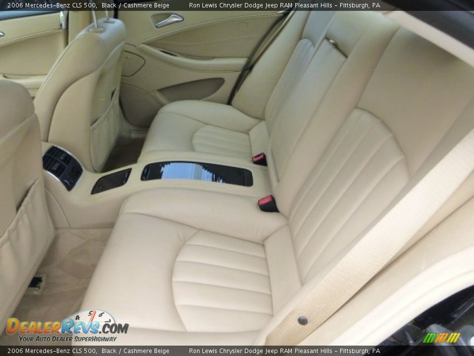 Rear Seat of 2006 Mercedes-Benz CLS 500 Photo #9