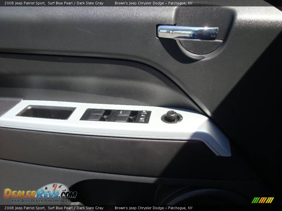 2008 Jeep Patriot Sport Surf Blue Pearl / Dark Slate Gray Photo #8