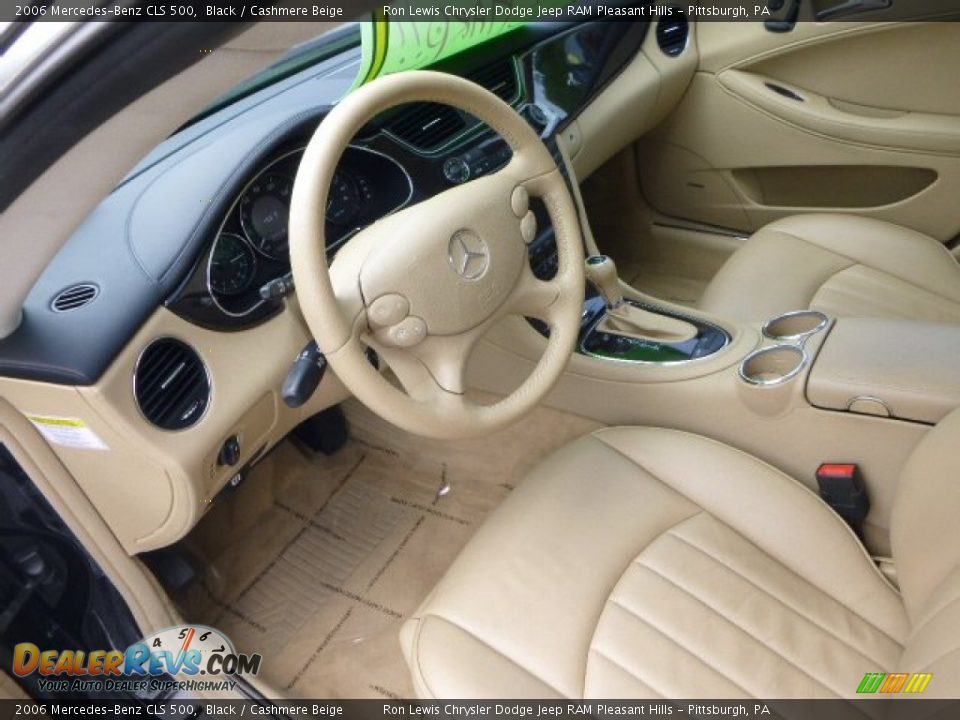 Cashmere Beige Interior - 2006 Mercedes-Benz CLS 500 Photo #13