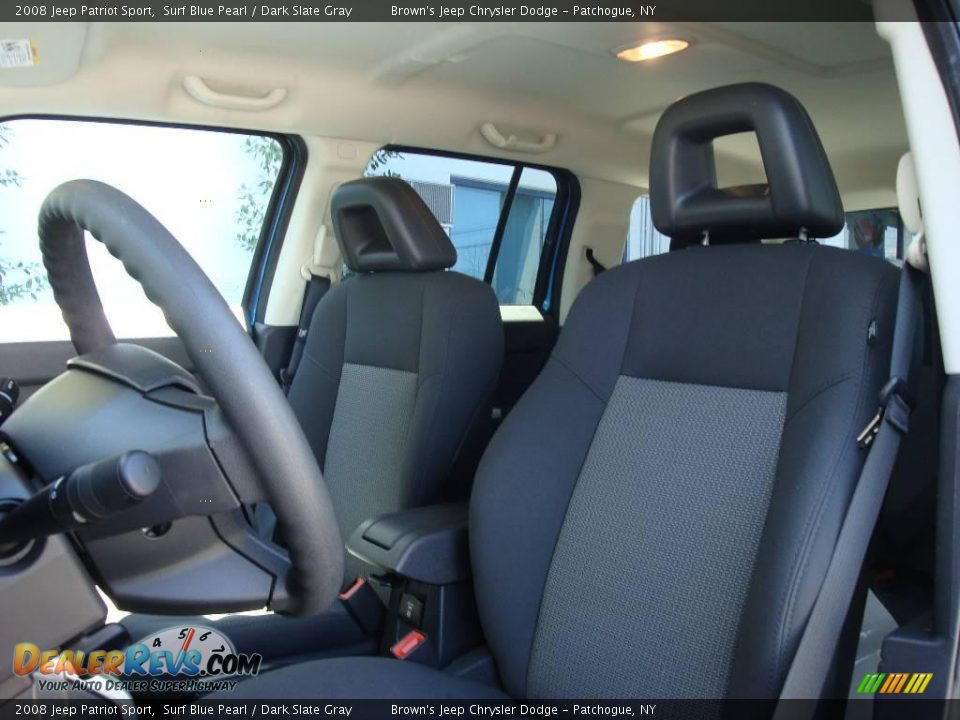 2008 Jeep Patriot Sport Surf Blue Pearl / Dark Slate Gray Photo #9