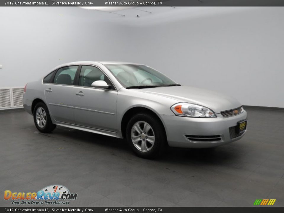 2012 Chevrolet Impala LS Silver Ice Metallic / Gray Photo #3