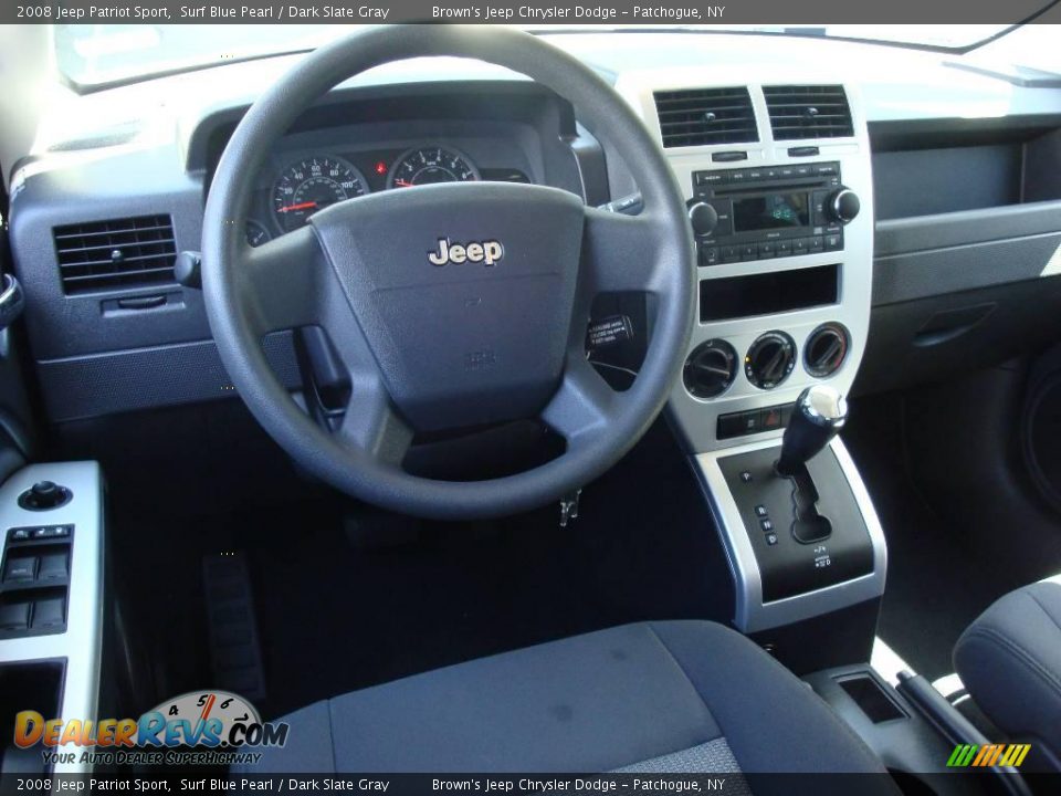 2008 Jeep Patriot Sport Surf Blue Pearl / Dark Slate Gray Photo #11
