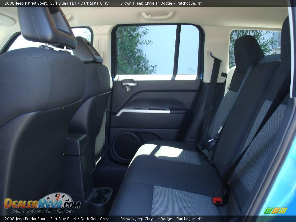 2008 Jeep Patriot Sport Surf Blue Pearl / Dark Slate Gray Photo #12