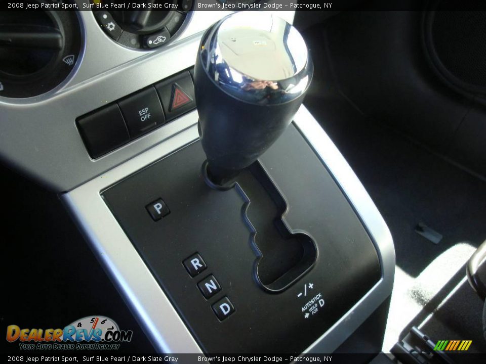 2008 Jeep Patriot Sport Surf Blue Pearl / Dark Slate Gray Photo #14